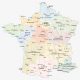 carte de la france