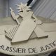 panneau d'un huissier de justice