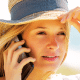 être appelé au téléphone lorsqu'on est à la plage