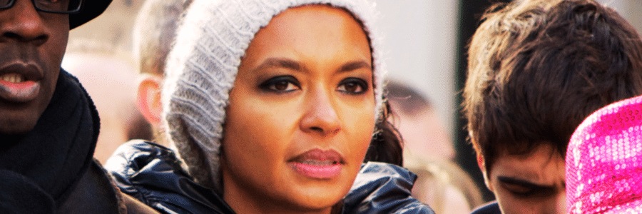 Karine Lemarchand dans la rue